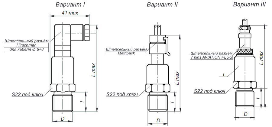 ПД-Р Варианты исполнения